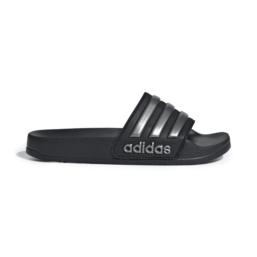 Adidas Boys Adilette Shower Iron Metallic/Core Black