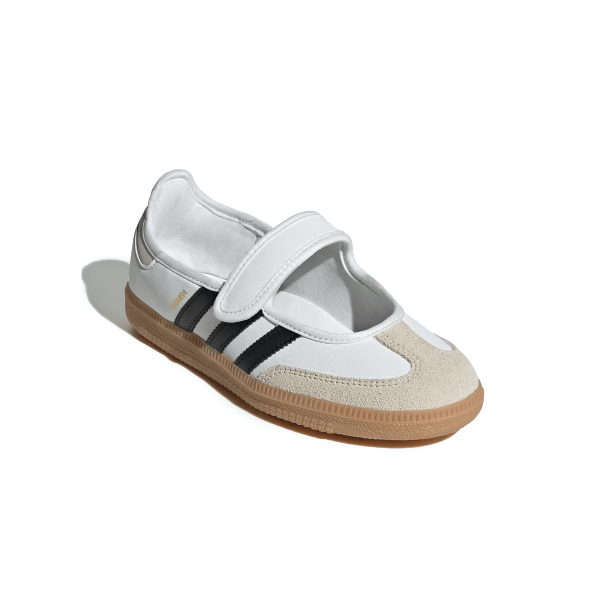 Adidas Kids (Grade School) Samba Jane Cloud White/Alumina/Gum