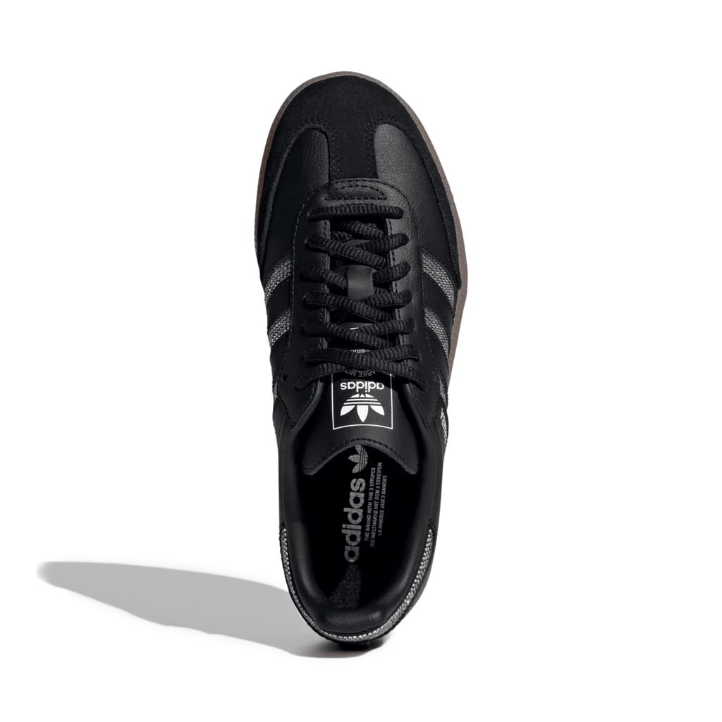Adidas Kids (Grade School) Samba OG Core Black/Core Black/Silver Metallic