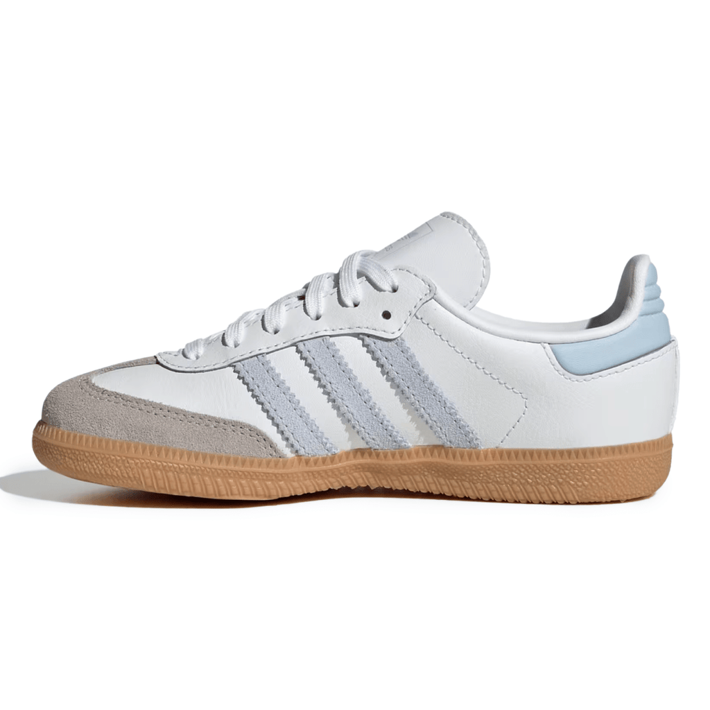 Adidas Kids (Preschool) Samba OG Cloud White/Crystal Sky/Gum
