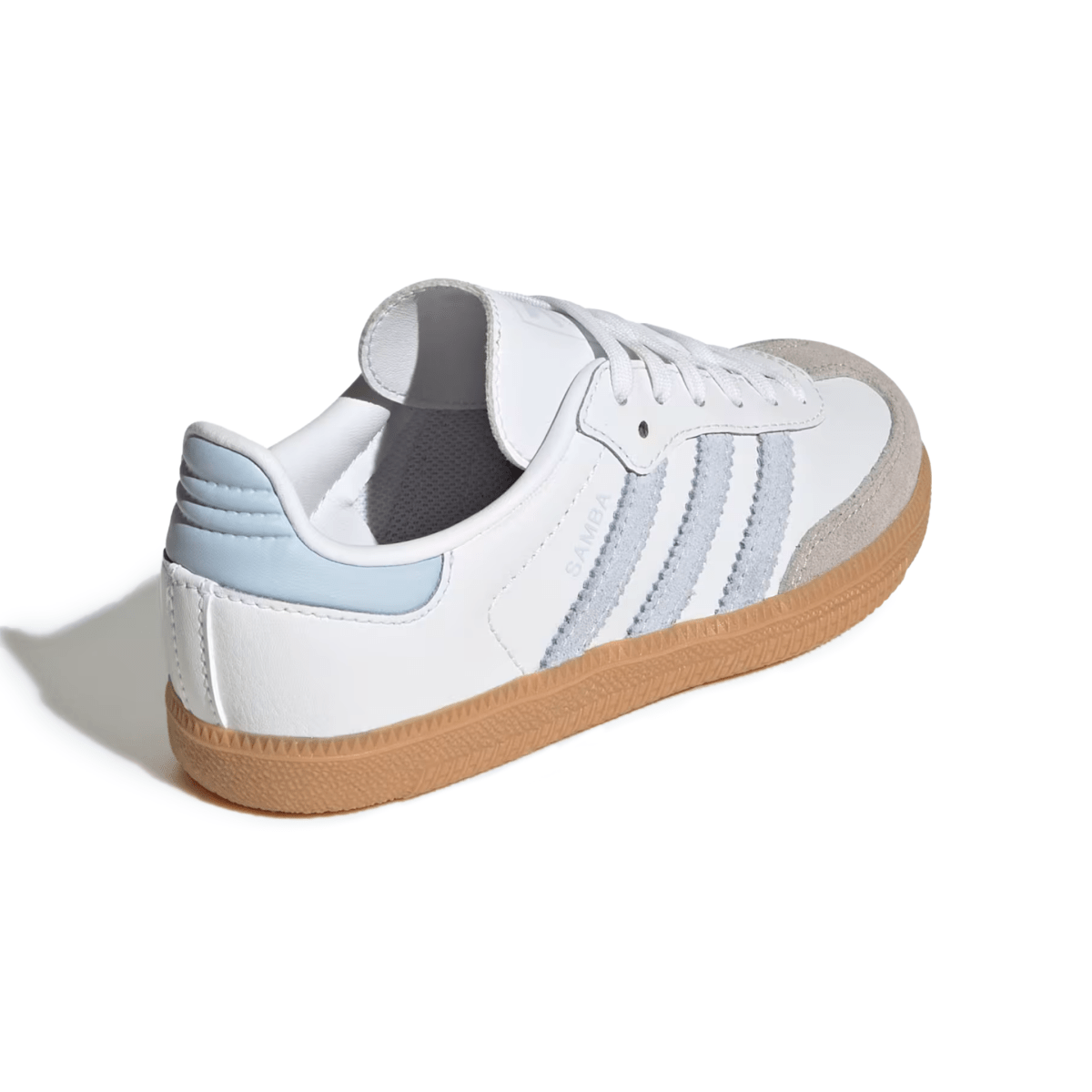 Adidas Kids (Preschool) Samba OG Cloud White/Crystal Sky/Gum