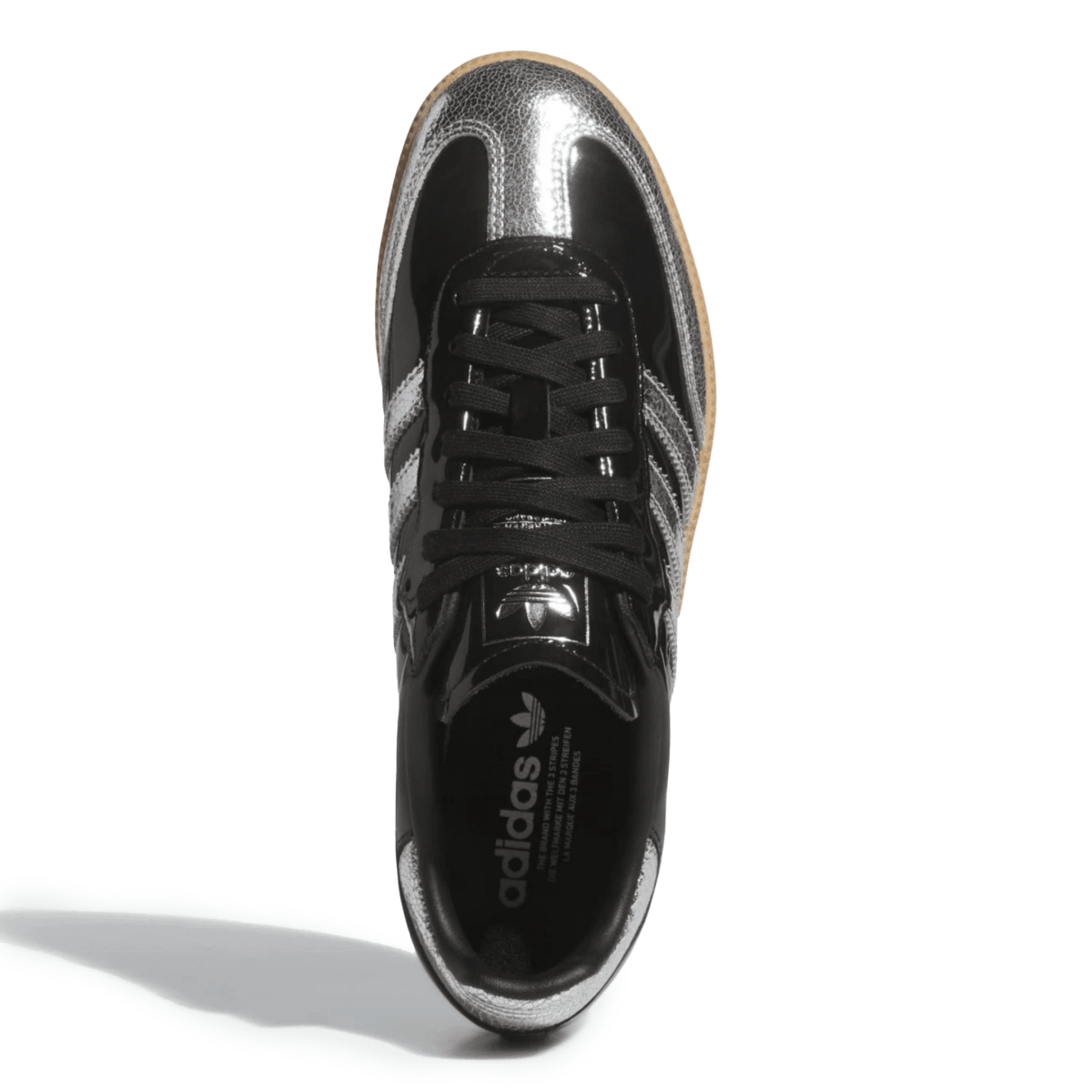 Adidas Men's Samba OG Core Black/Silver Metallic/Gum