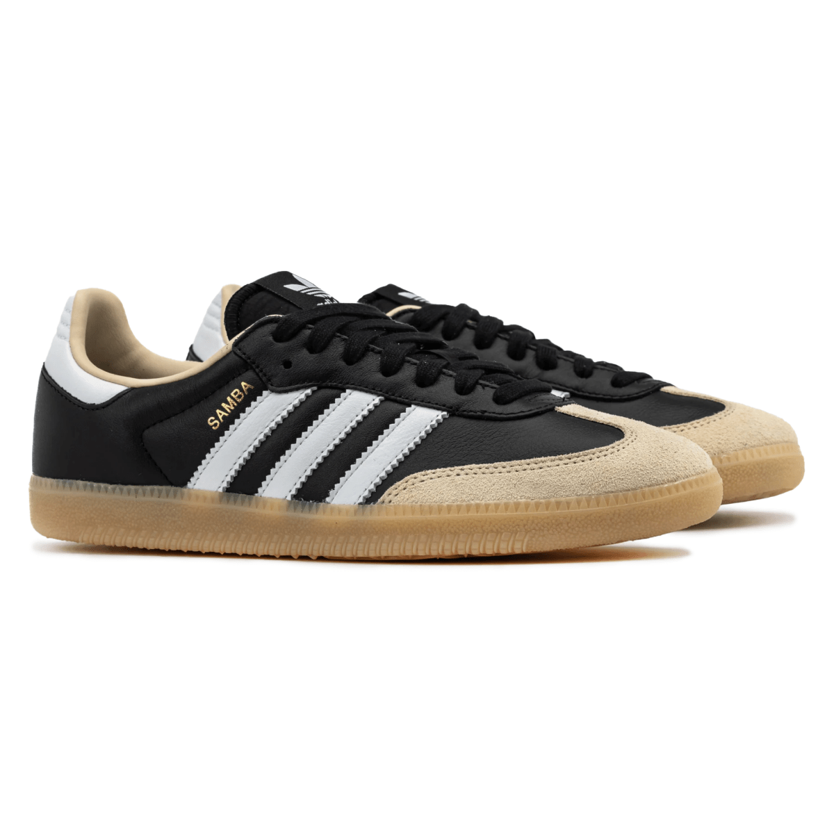 Adidas Men's Samba OG Off White/Core Black/Gum 3