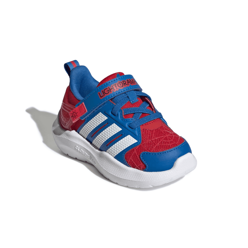 Adidas Toddlers Marvel Lightorama Spider Man Better Scarlet/Cloud White/Bright Royal