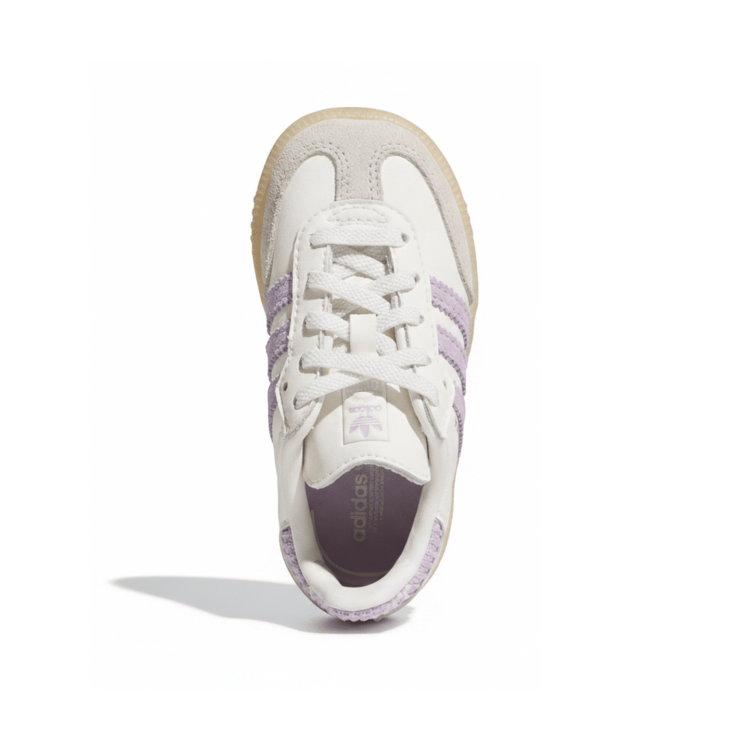 Adidas Toddlers Samba OG Cloud White/Powder Plum/Gum
