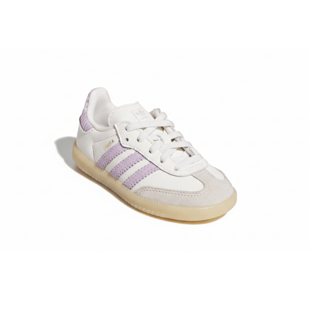 Adidas Toddlers Samba OG Cloud White/Powder Plum/Gum