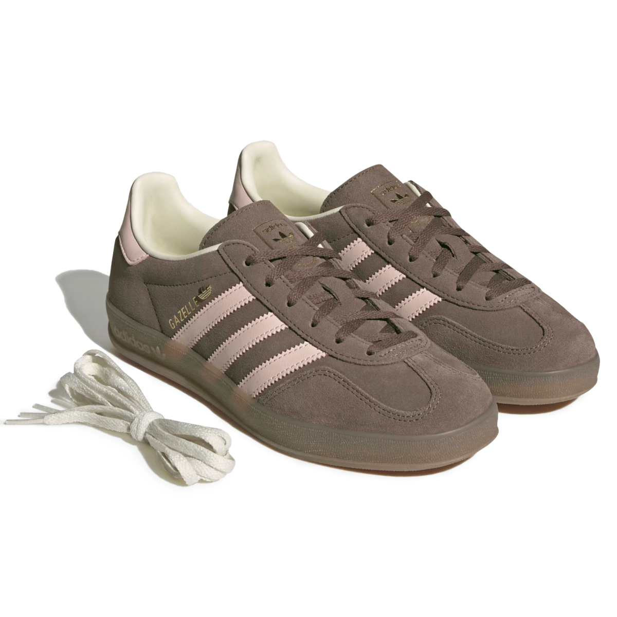 Adidas Women's Gazelle Indoor Earth Strata/Wonder Quartz/Gum