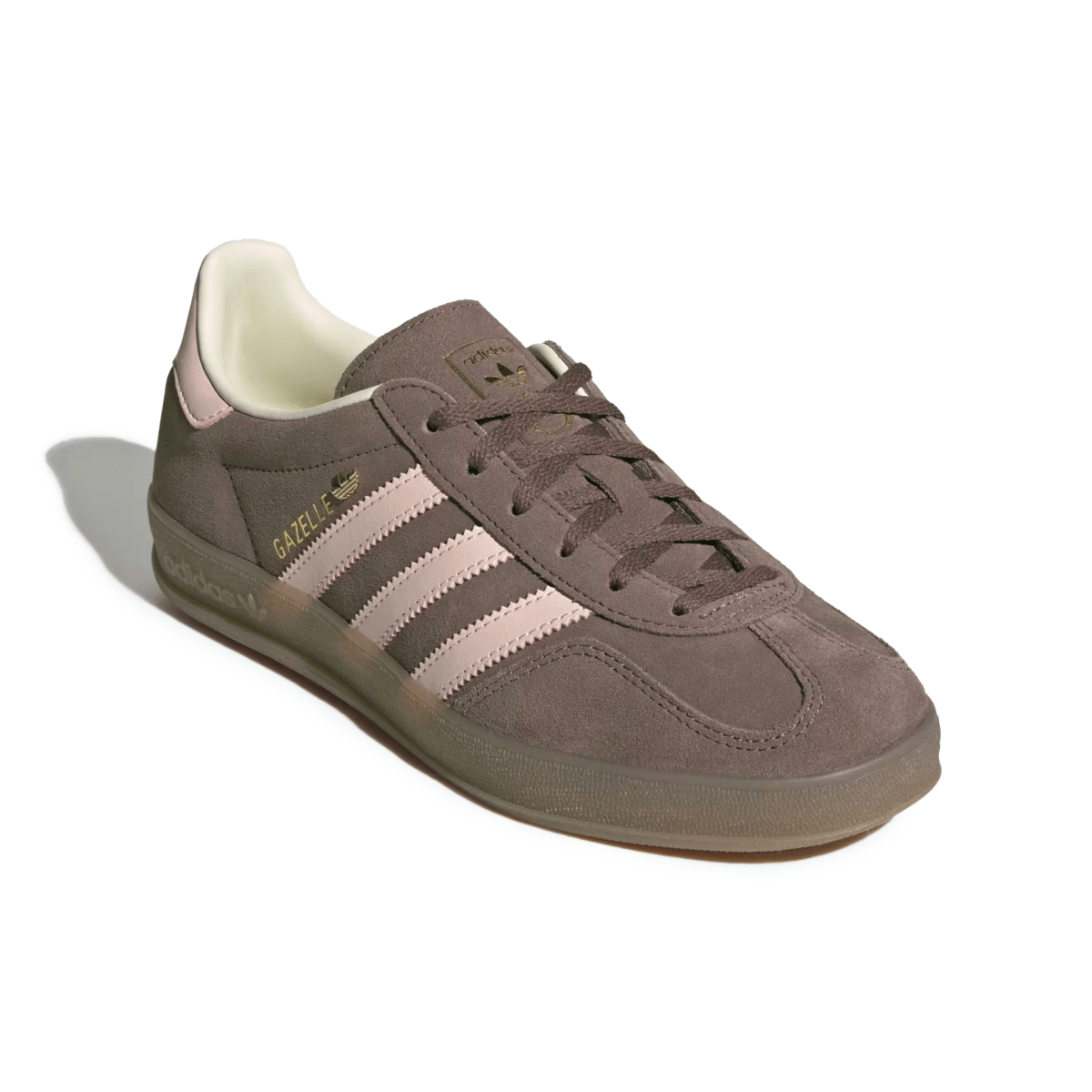 Adidas Women's Gazelle Indoor Earth Strata/Wonder Quartz/Gum