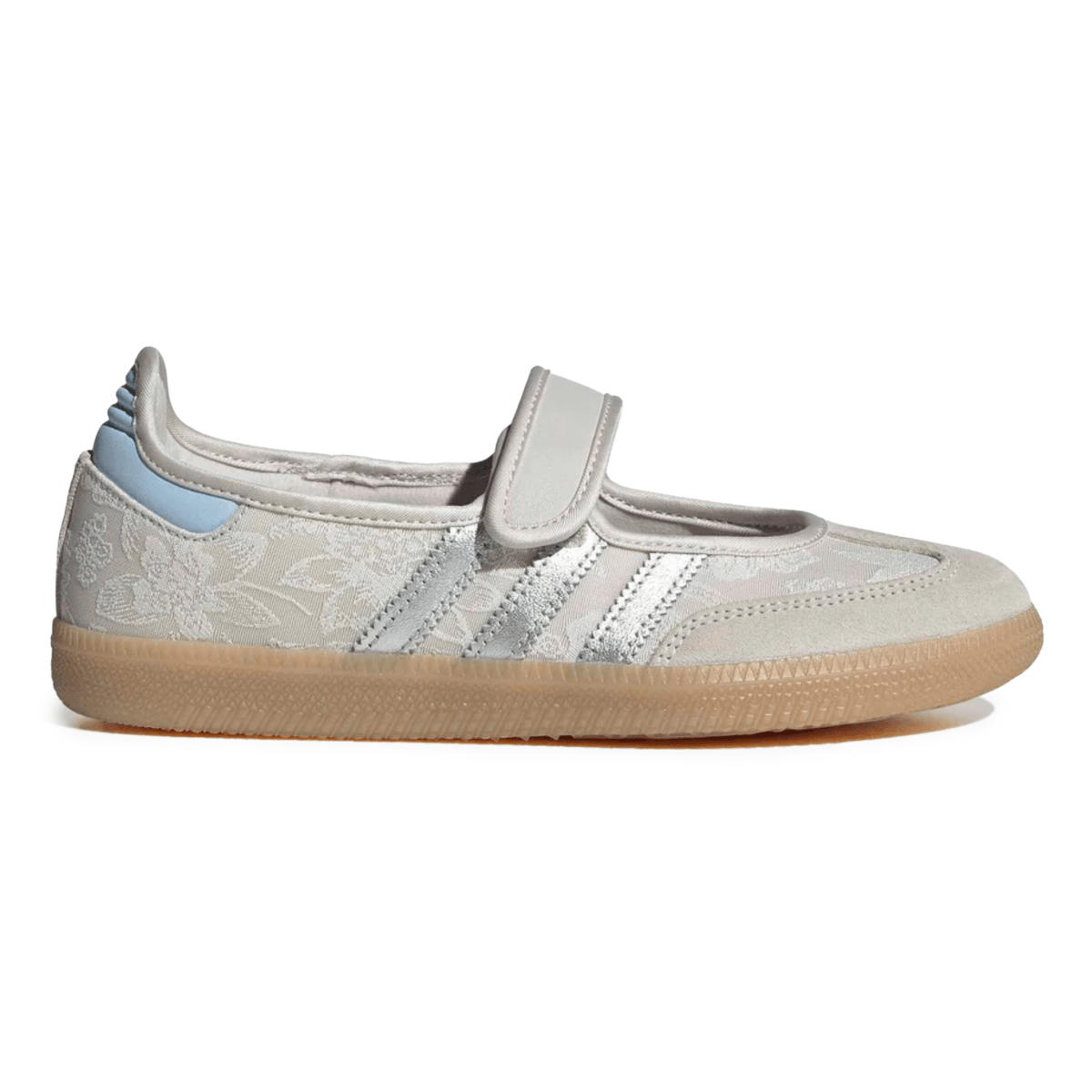 Adidas x Liberty London Women's Samba Jane Chalk Pearl/Silver Metallic