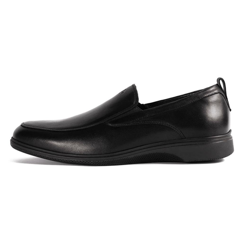 Amberjack Men's The Slip-On Obsidian Leather