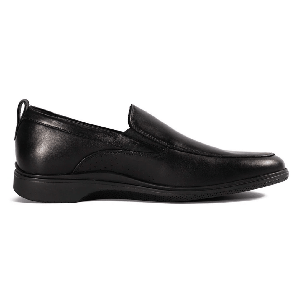 Amberjack Men's The Slip-On Obsidian Leather
