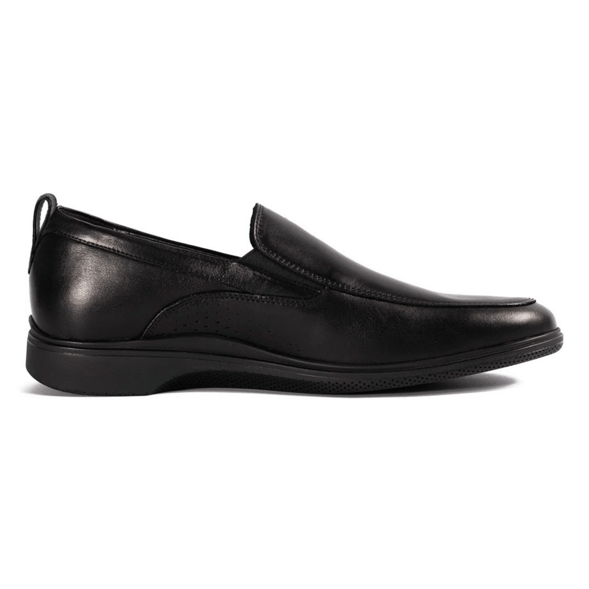 Amberjack Men's The Slip-On Obsidian Leather