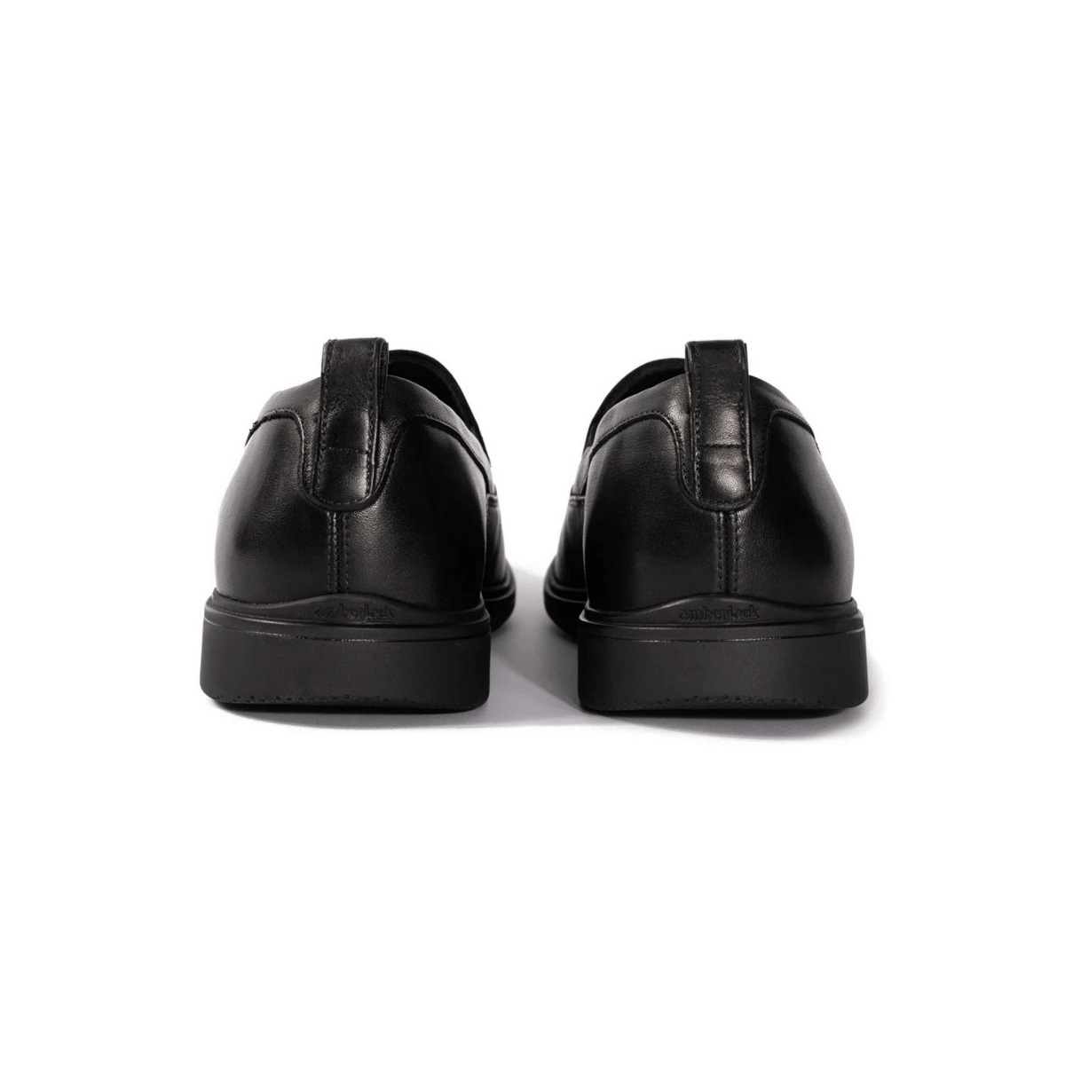 Amberjack Men's The Slip-On Obsidian Leather