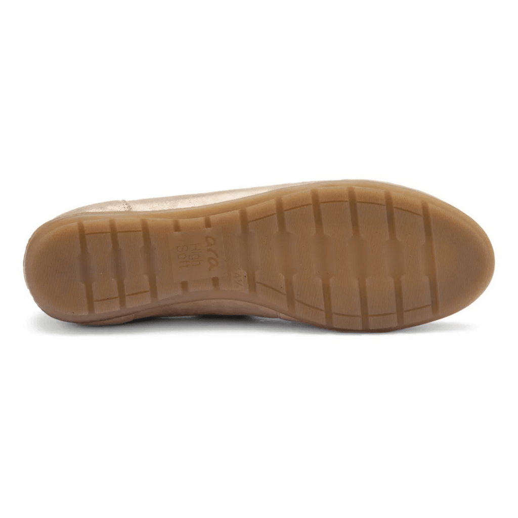 Ara Women's Balsam Shell Metallic/White Leather