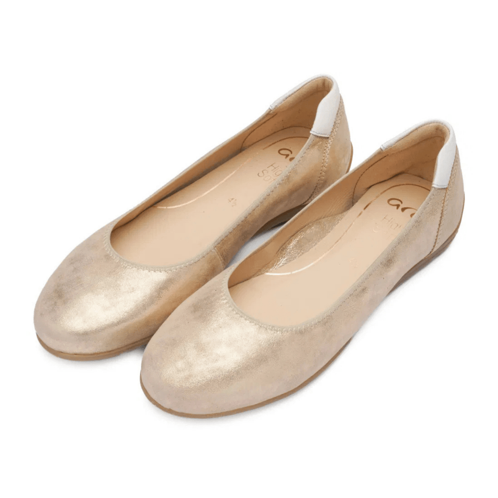 Ara Women's Balsam Shell Metallic/White Leather