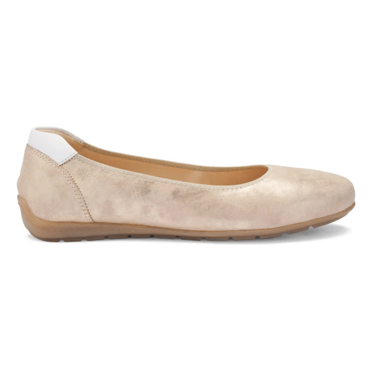 Ara Women's Balsam Shell Metallic/White Leather