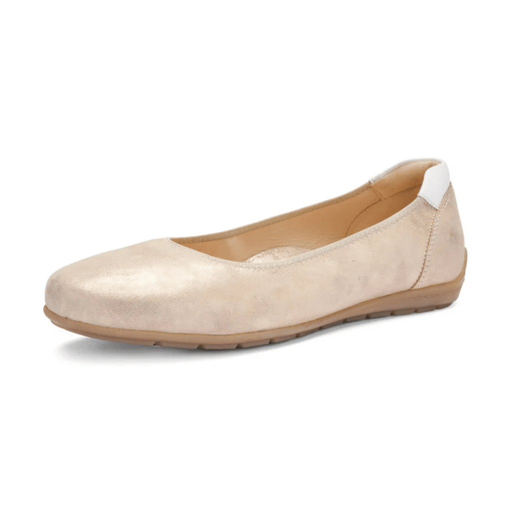 Ara Women's Balsam Shell Metallic/White Leather