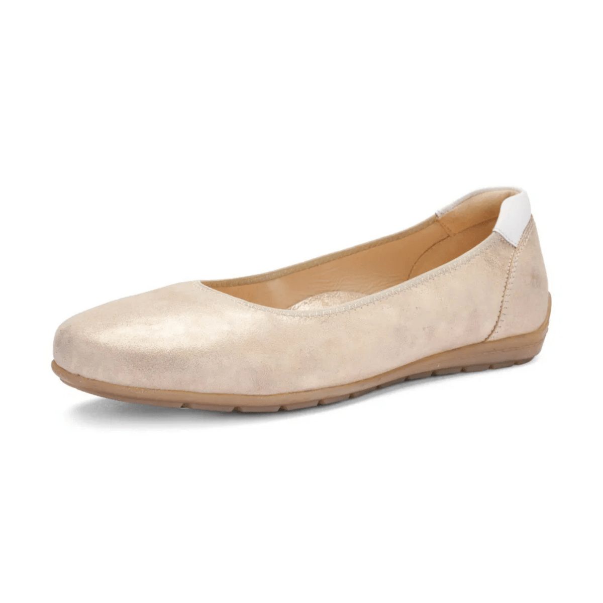 Ara Women's Balsam Shell Metallic/White Leather