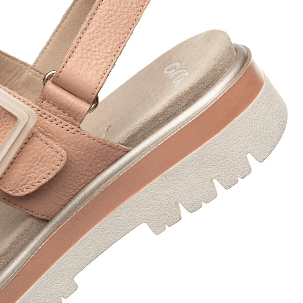 Ara Women's Marbella Shell Suede/Apricot Leather