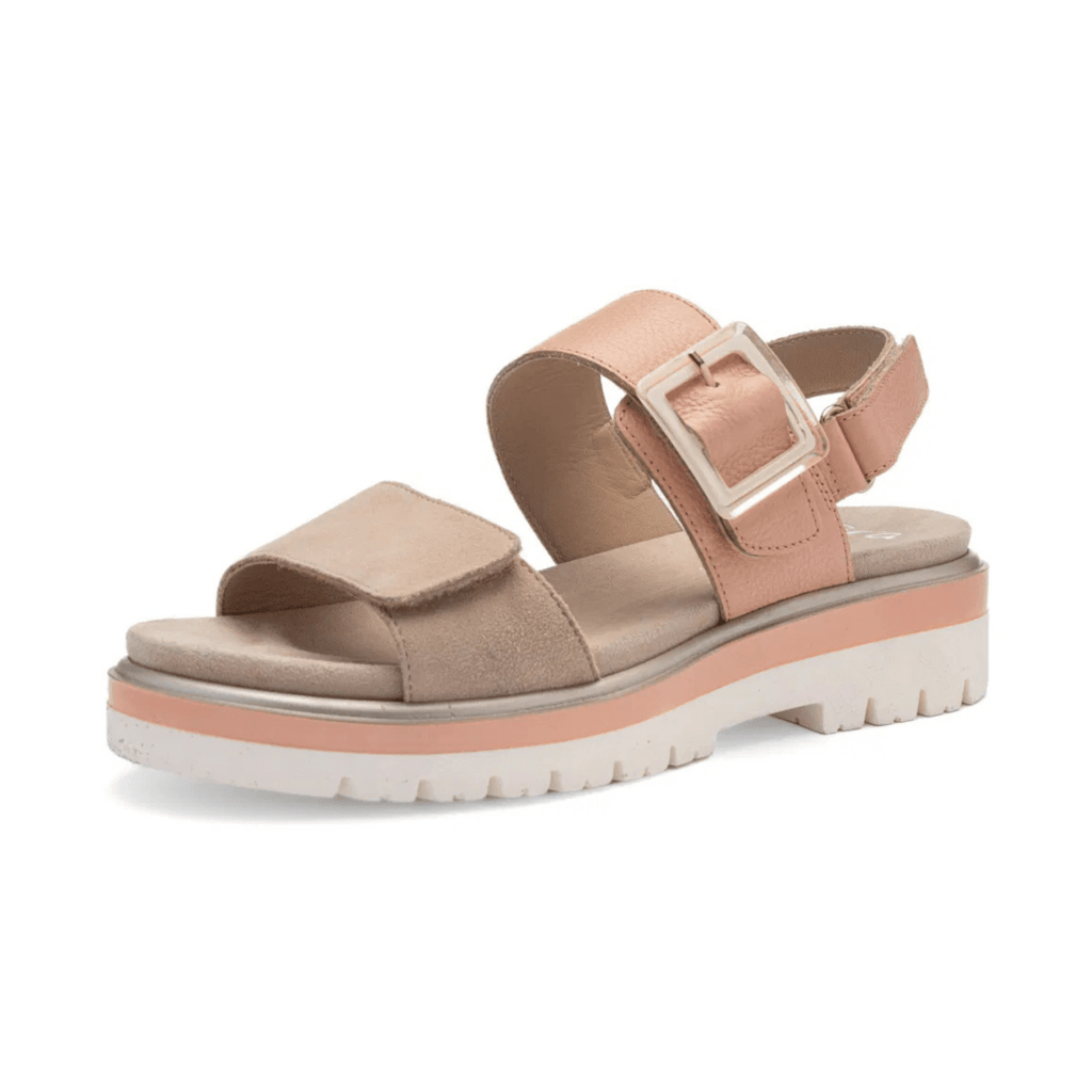 Ara Women's Marbella Shell Suede/Apricot Leather