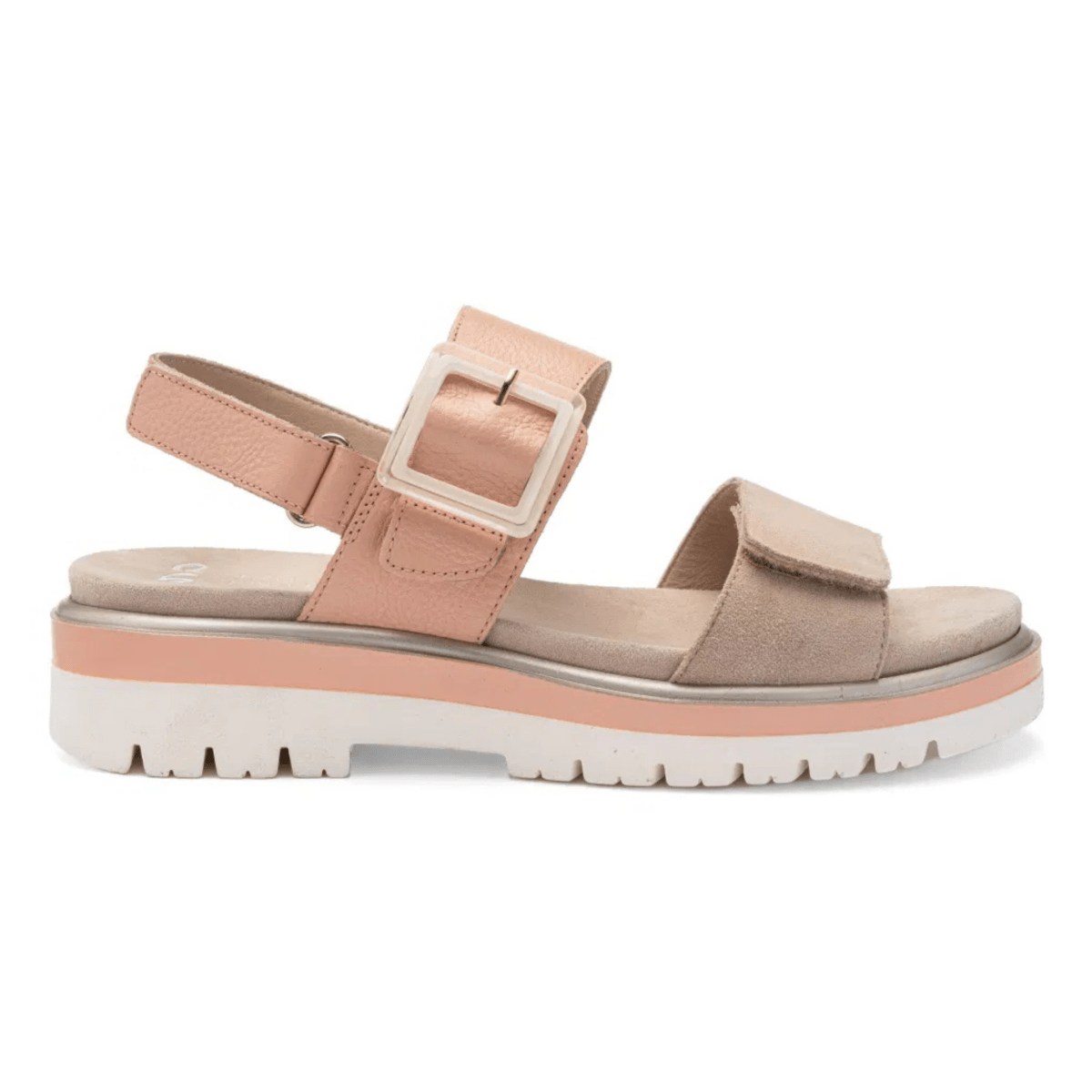 Ara Women's Marbella Shell Suede/Apricot Leather