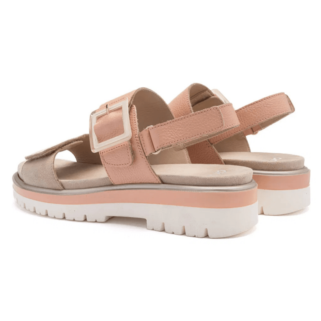 Ara Women's Marbella Shell Suede/Apricot Leather