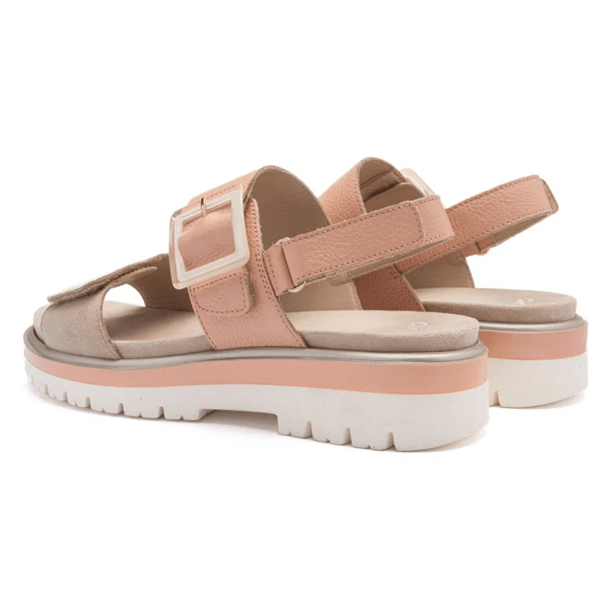 Ara Women's Marbella Shell Suede/Apricot Leather