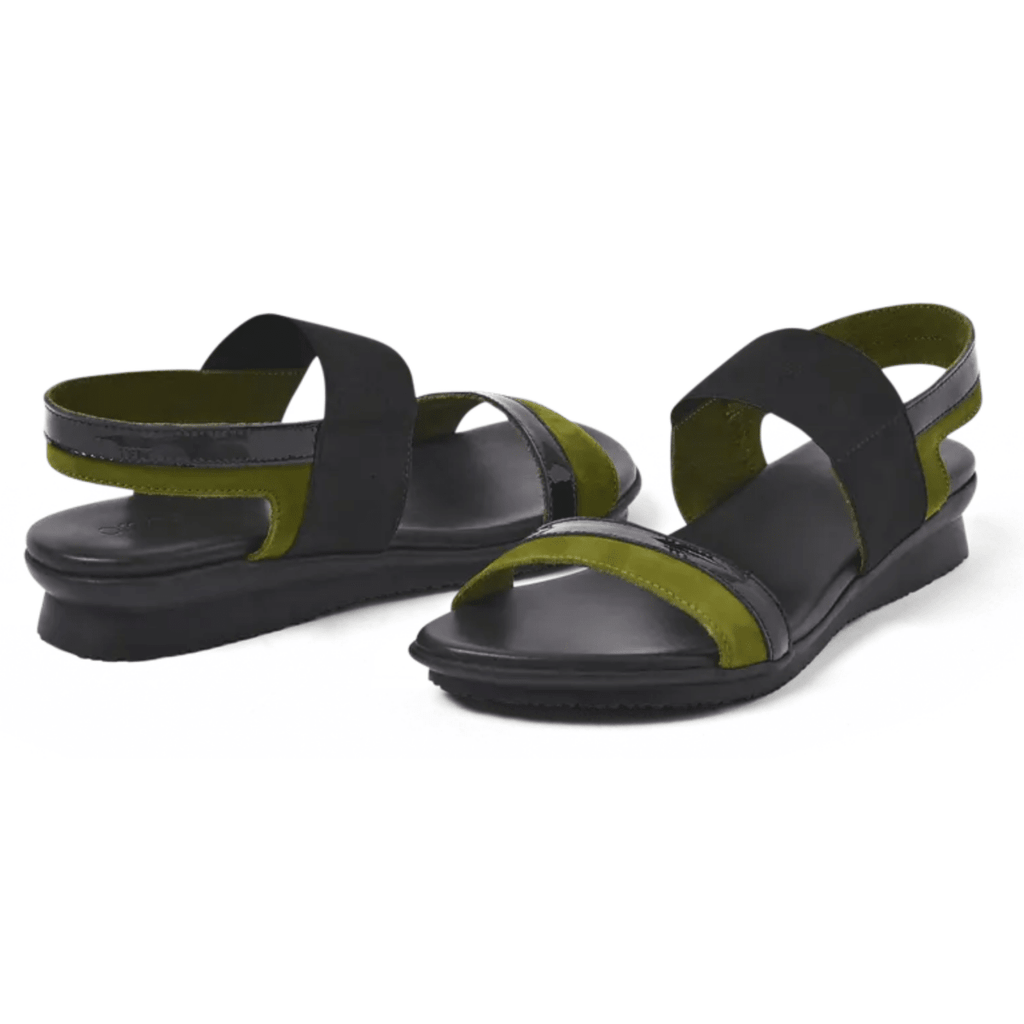 Arche Women's Aurmaz Olive/Black Nubuck