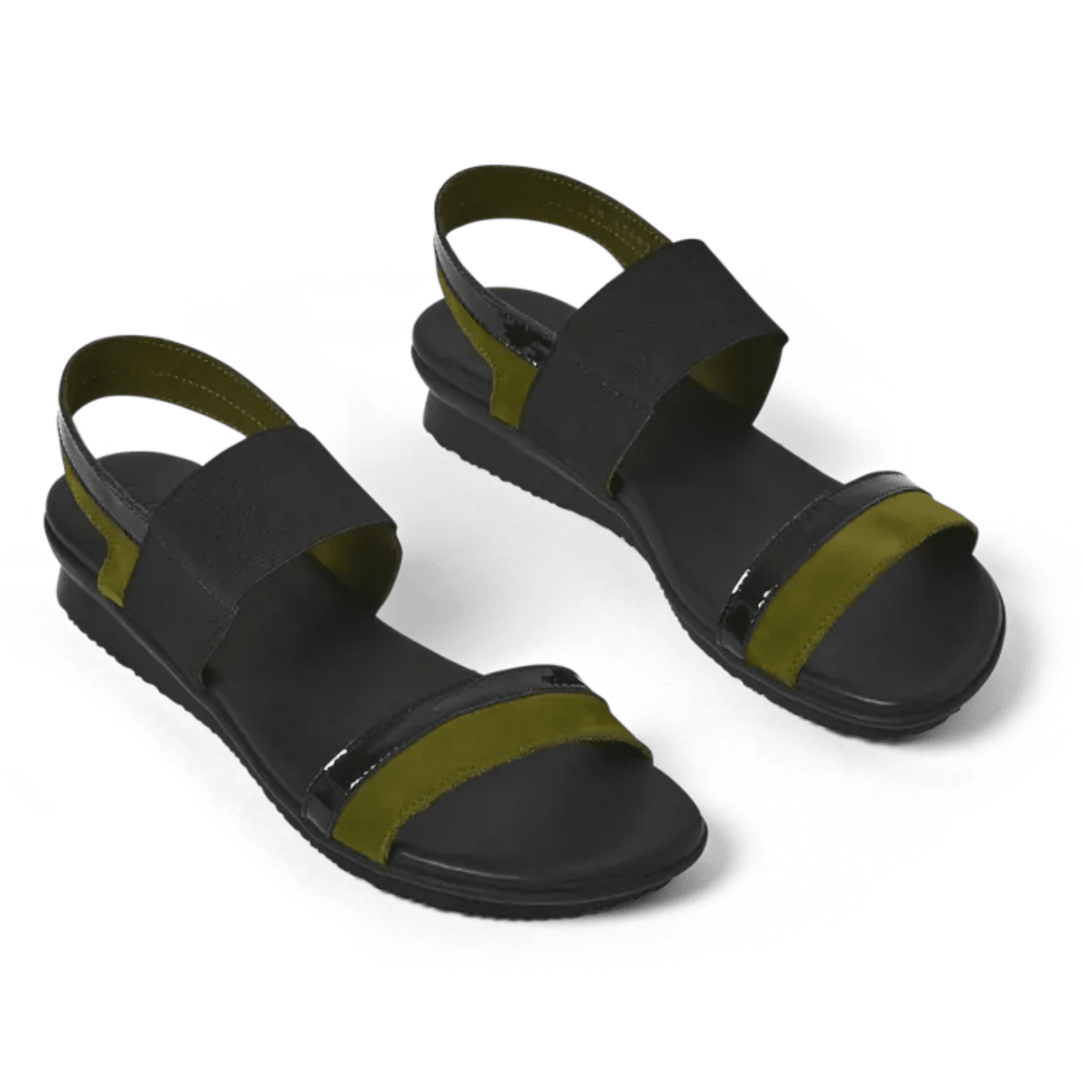 Arche Women's Aurmaz Olive/Black Nubuck
