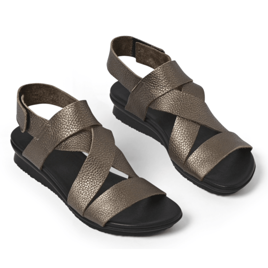 Arche Women's Auryla Moony Brown Metallic Leather