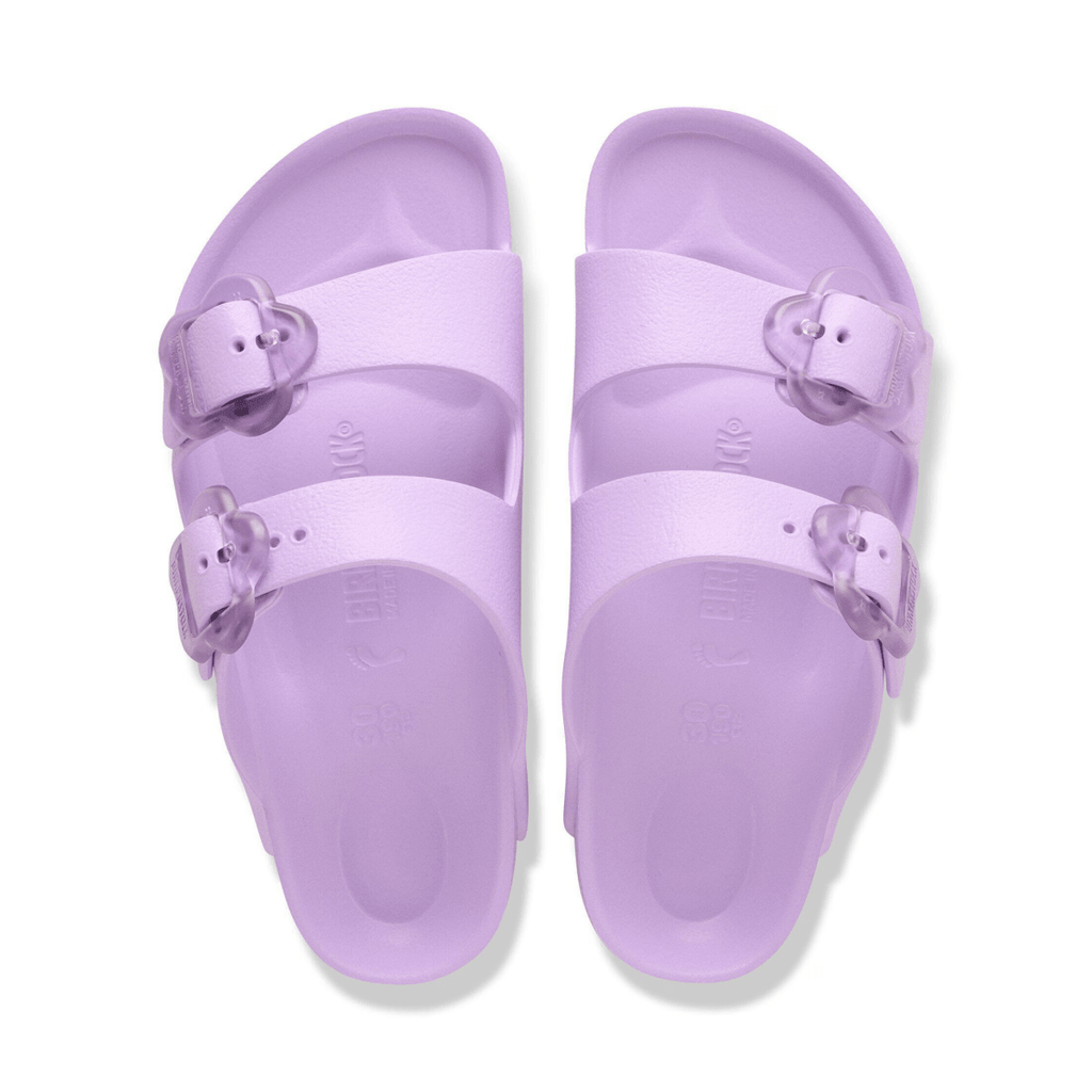 Birkenstock Girls Arizona EVA Flower Buckle Crocus