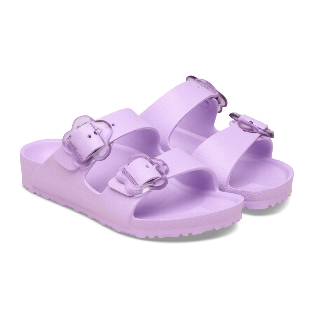 Birkenstock Girls Arizona EVA Flower Buckle Crocus