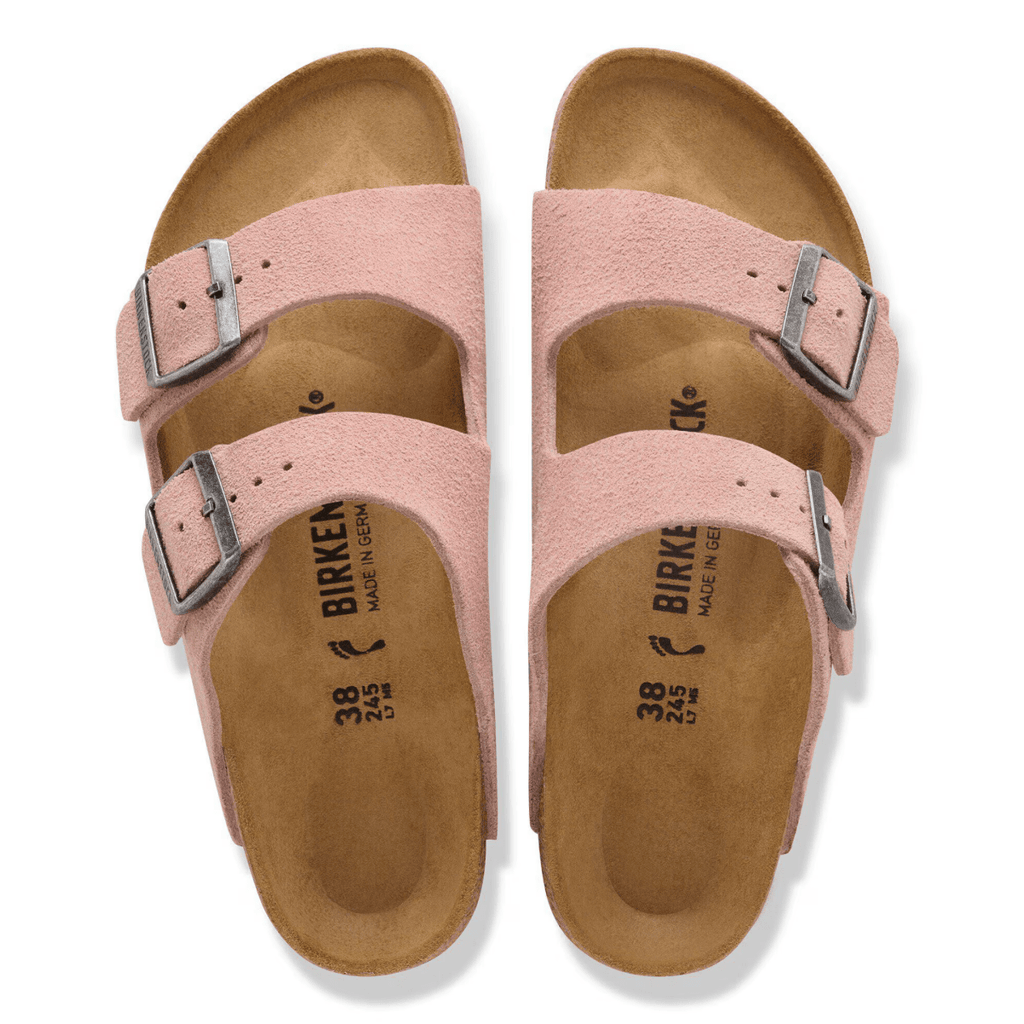 Birkenstock Women's Arizona Pink Clay Suede