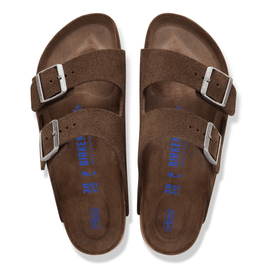 Birkenstock Women's Arizona Soft Footbed Carafe Tonal Suede