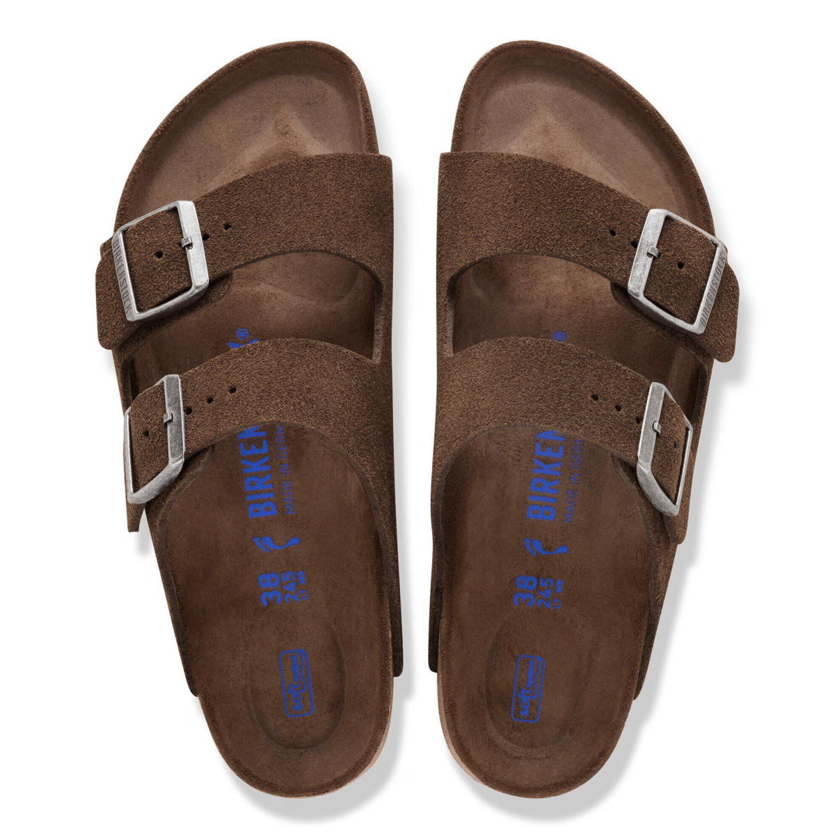 Birkenstock Women's Arizona Soft Footbed Carafe Tonal Suede