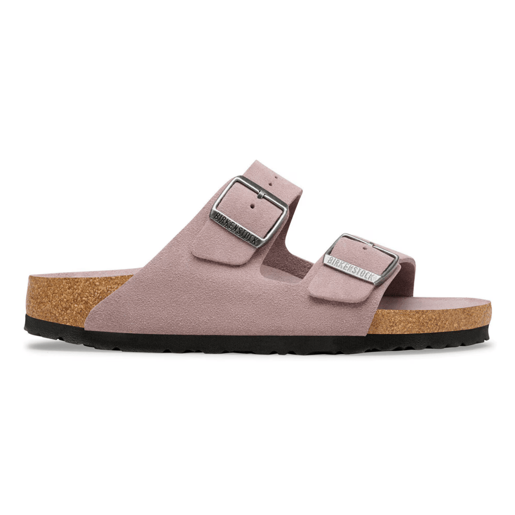 Birkenstock Women's Arizona Soft Footbed Faded Purple Tonal Suede