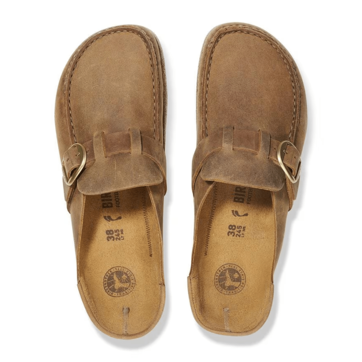 Birkenstock Women's Buckley Oiled Leather Cognac