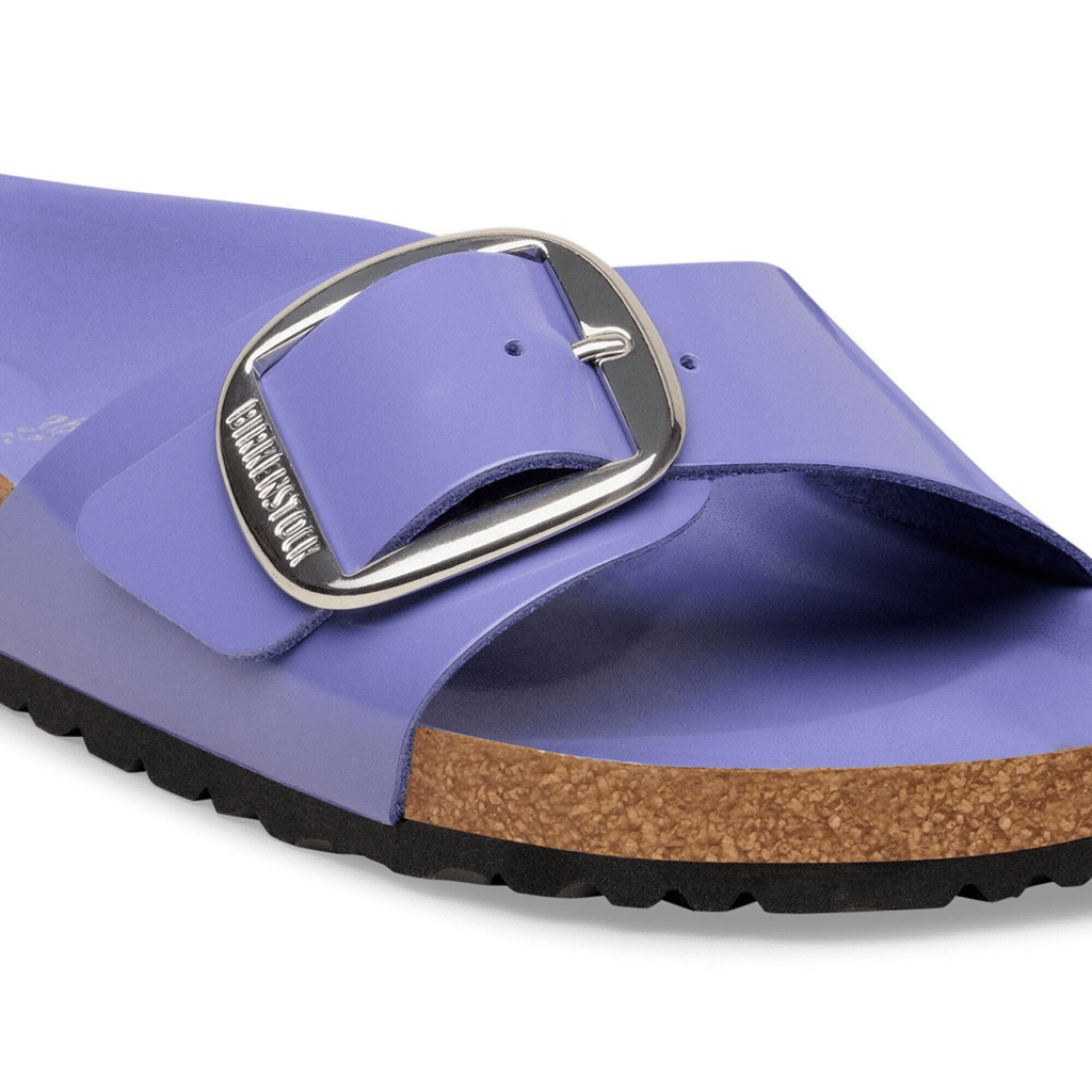 Birkenstock Women's Madrid Big Buckle High-Shine Purple Dusk