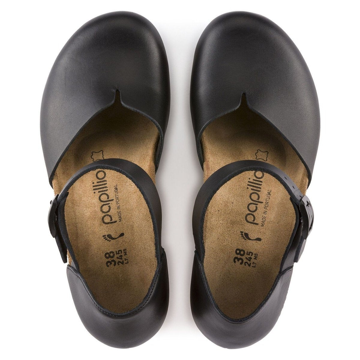 Birkenstock Women's Mary Natural Leather Black