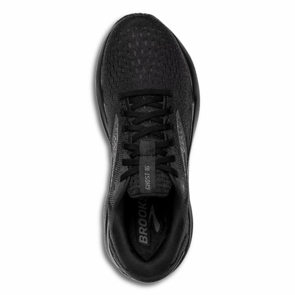 Brooks Men's Ghost 16 Black/Black/Ebony