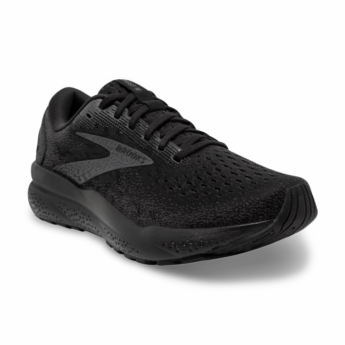 Brooks Men's Ghost 16 Black/Black/Ebony