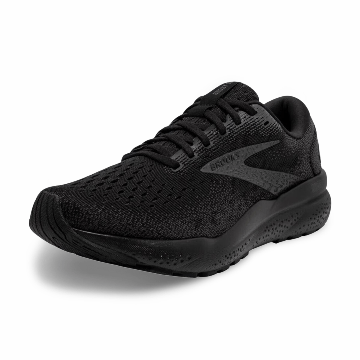 Brooks Men's Ghost 16 Black/Black/Ebony