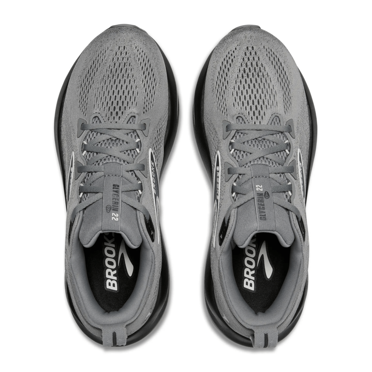 Brooks Men's Glycerine 22 Primer Grey/Ebony/Bluewash