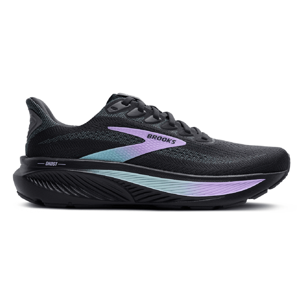 Brooks Women's Ghost 17 Grey/Clearwater/Purple