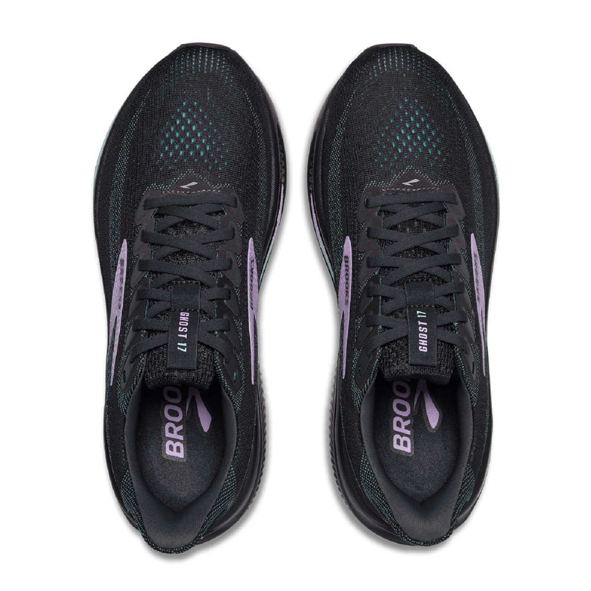 Brooks Women's Ghost 17 Grey/Clearwater/Purple