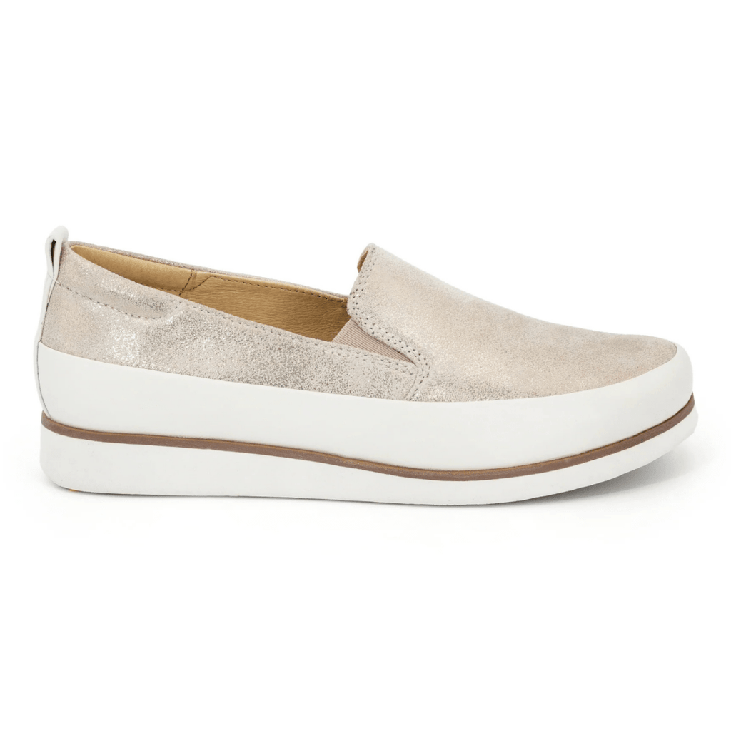 Bussola Women's Kalani Bone Metallic