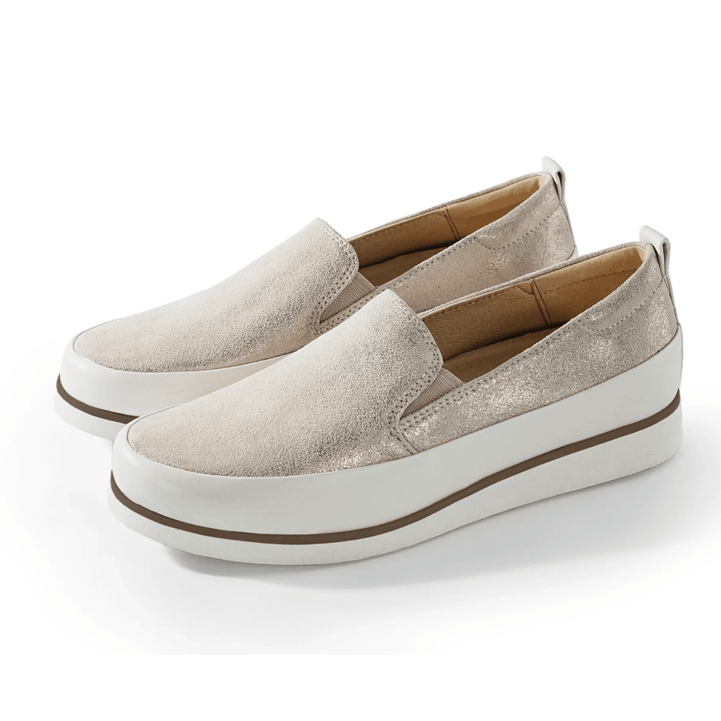 Bussola Women's Kalani Bone Metallic