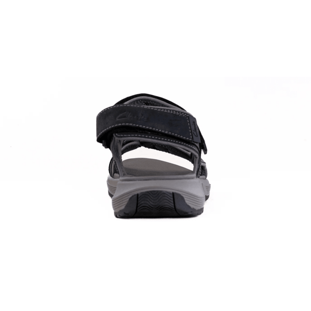 Clarks Men's Guideview Trek Black Leather