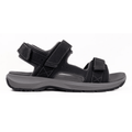Clarks Men's Guideview Trek Black Leather