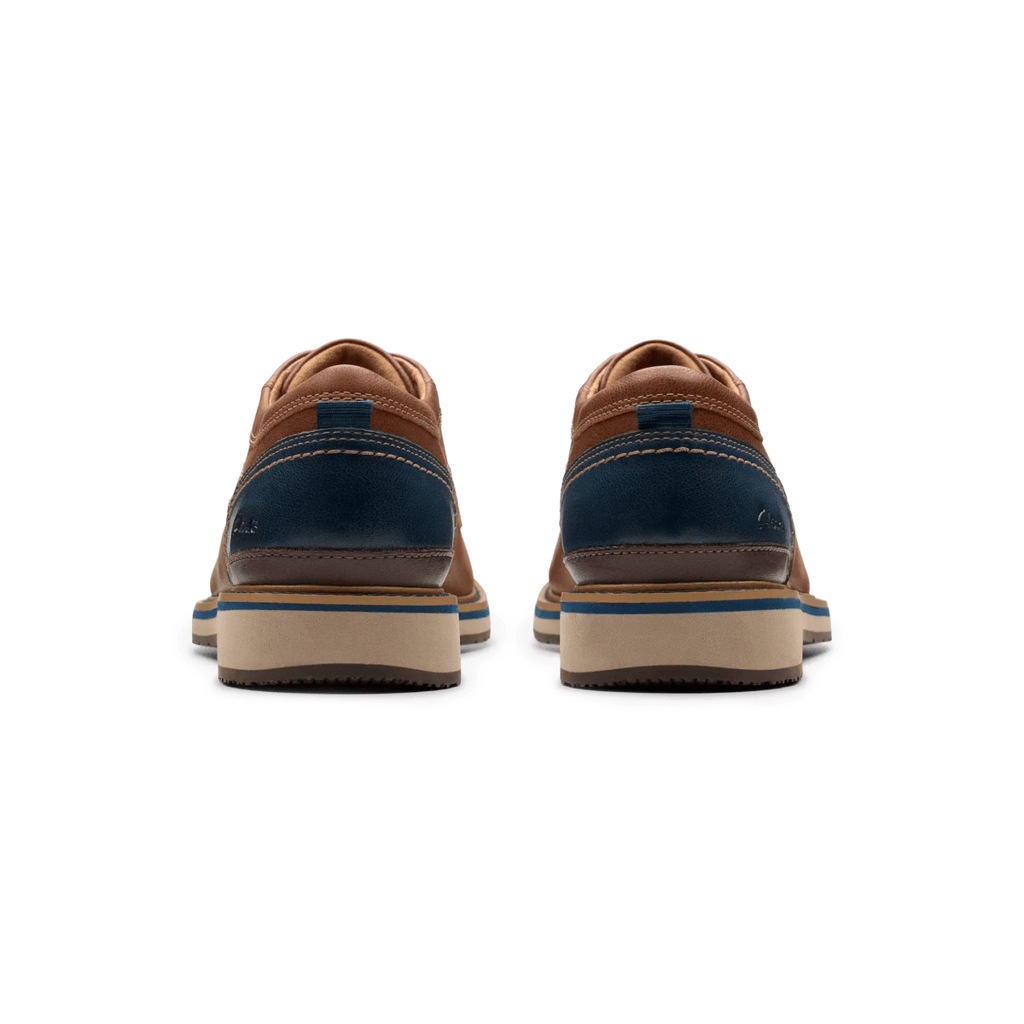 Clarks Men's Monahan Plain Tan Leather